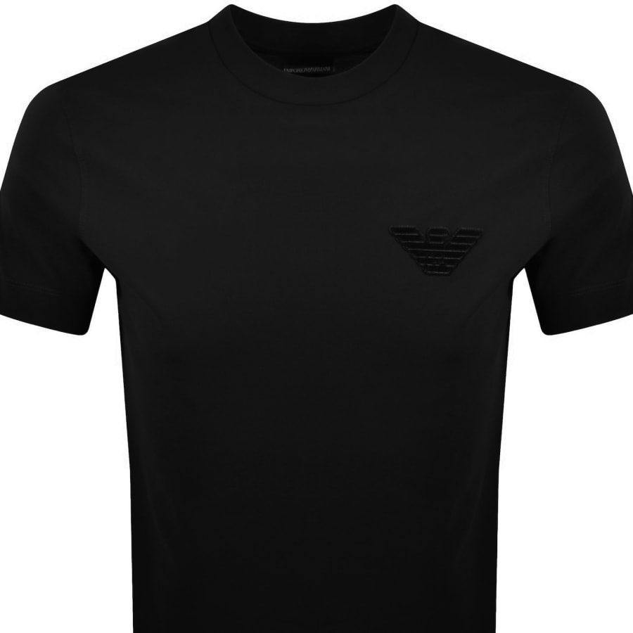 Emporio Armani Logo T Shirt Black | Mainline Menswear us